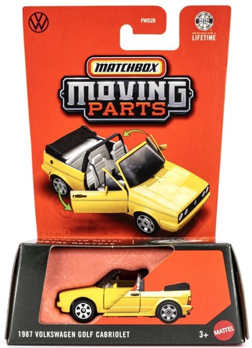 Matchbox 1987 volkswagen golf - volkswagen,