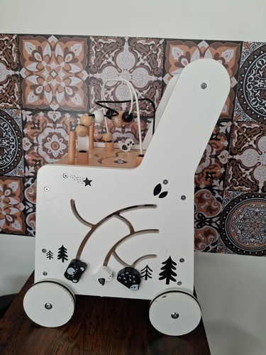 Wooden activity baby - baby, walker