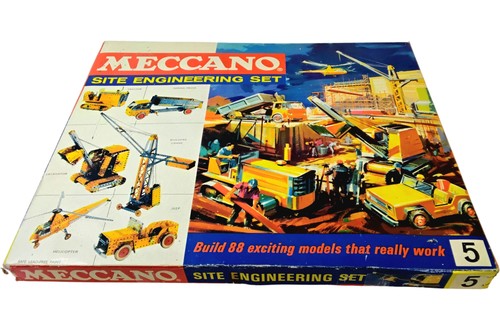 Meccano site engineering set - meccano,
