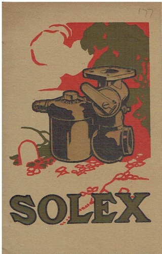 Solex carburettor 1923 - solex,