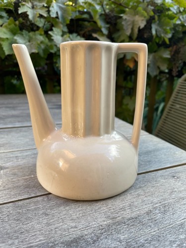 Modern cream ceramic watering - modern,