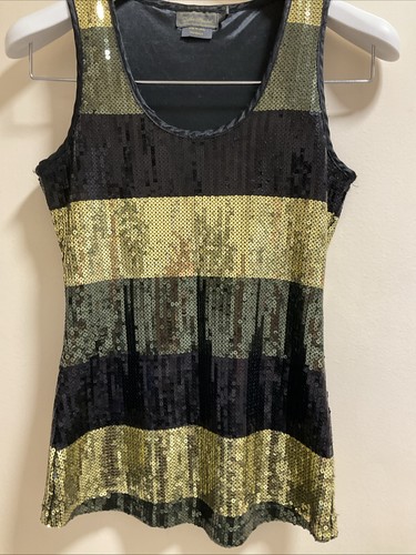 Debbie shuchat sequin top - debbie,
