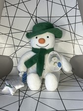 Raymond Briggs The Snowman pull cord musical toy Rainbow toys 2013 with tags 