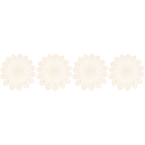 Set tablecloth ornament - set,