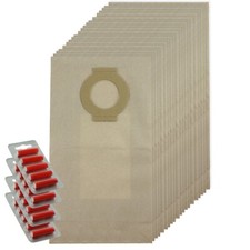 20 x Vacuum Cleaner Dust Bags For Hoover Aquamaster Aquajet Aquaplus Bag + Fresh