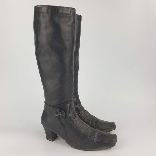 Clarks boots black genuine - boots,