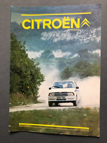 1983 citroen magazine yellow - 1983,