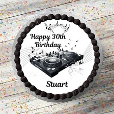 DJ Decks Music Notes