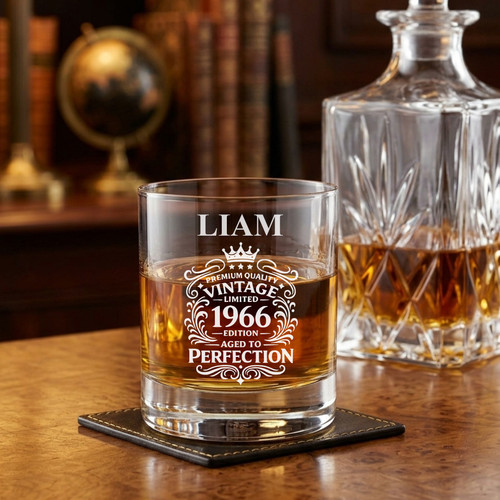 Vintage 1966 engraved - engraved, whisky