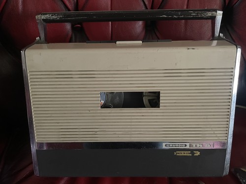 Vintage grundig tk6 portable - vintage,