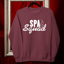 Spa Squad Sweatshirt Funny Spa