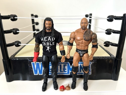 Wwe roman reigns the rock - &,