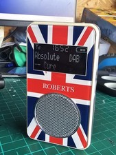Roberts Sports DAB2 DAB/DAB+/FM /RDS Pocket Radio Good Condition & Working Order
