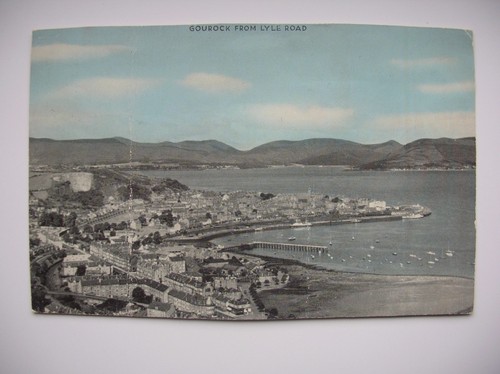 Gourock postcard from lyle - gourock,