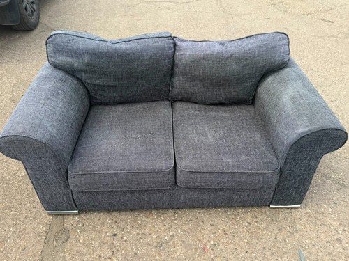 Grey seater fabric sofa - sofa, –
