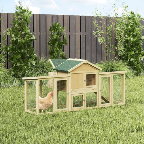 Large chicken coop outdoor - chicken,