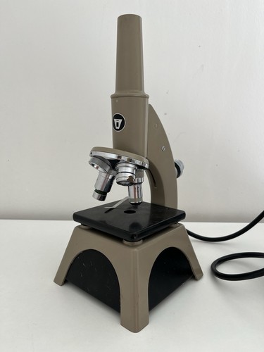 Vintage student microscope - microscope, |