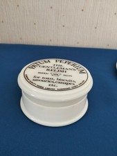 Vintage Milk Glass Patum Peperium Pot, The Gentleman's Relish