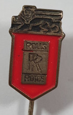Vintage Rolls Royce Red Enamel