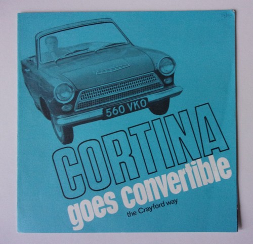 Crayford ford cortina mk1 - crayford,