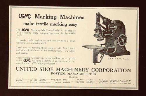 1921 united shoe machinery - united,