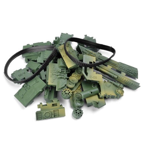 12cm plastic green wwii - green,