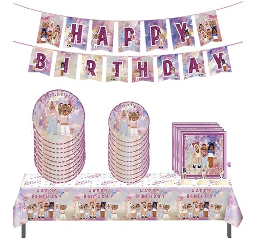 Roblox girls party birthday - roblox,