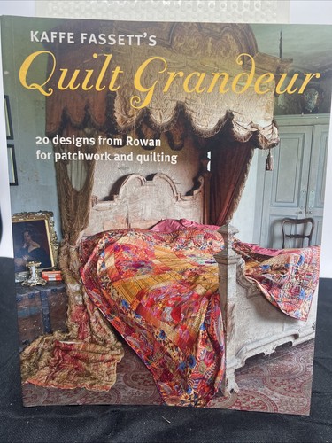 Signed kaffe fassett quilt - signed,