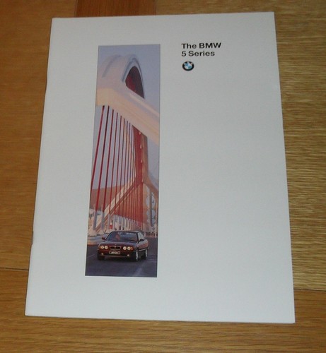 Bmw series e34 - brochure, 1994