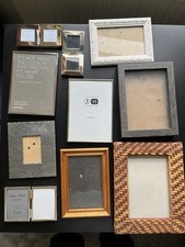 Picture Photo Frames Bundle - 10 Frames of Various Sizes