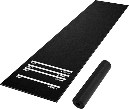 Dart throw line mat - line, with
