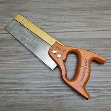 Vintage Spear & Jackson 8" Brass Back Dovetail Tenon Saw 20 Tpi Spearior 52