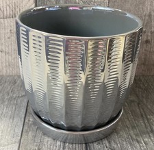 METALLIC SILVER TONE SMALL