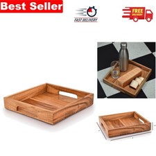 Antique Acacia Wood Serving