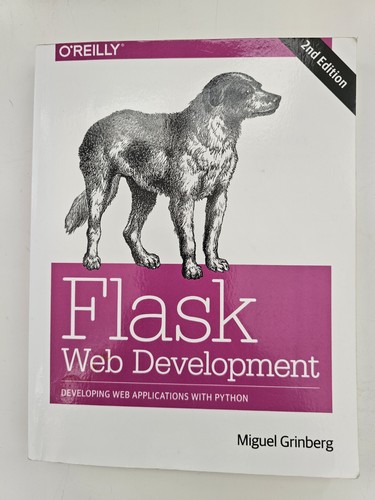 Flask web development - flask, 2e