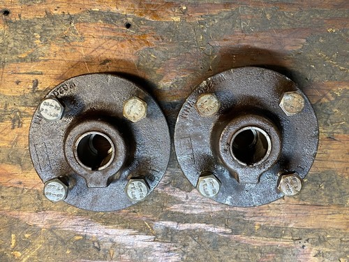 Two walker wheel hubs - two,