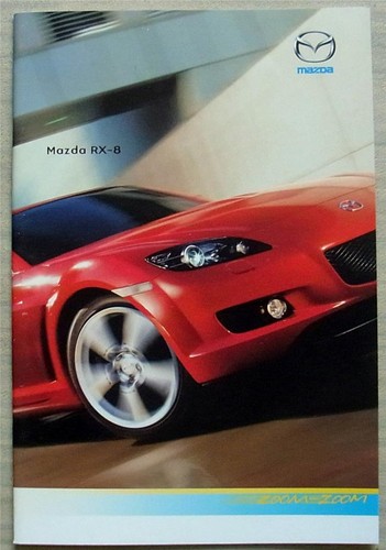 Mazda car sales brochure - rx-8,