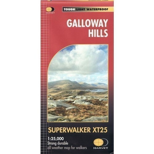 Galloway hills superwalker map - galloway,
