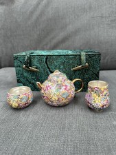 Chinese Porcelain Teapot, Cup