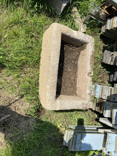 Granite trough - granite,