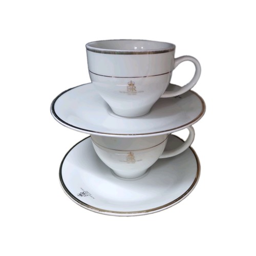 Set teacups and saucers - set, 2