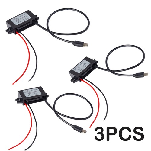 3pcs 12v 5v - (8-23v), to
