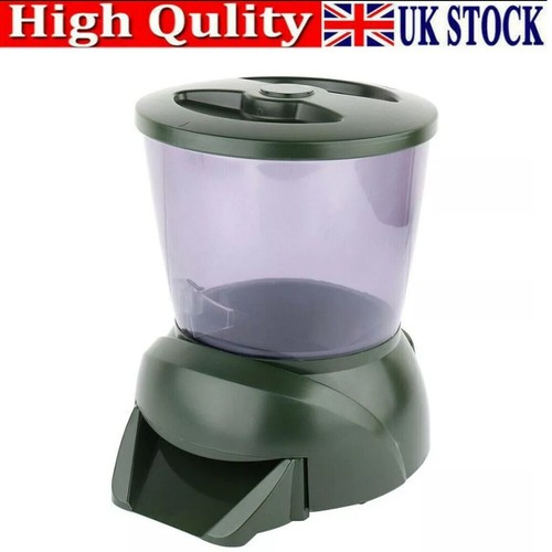 Automatic pond fish feeder - pond,