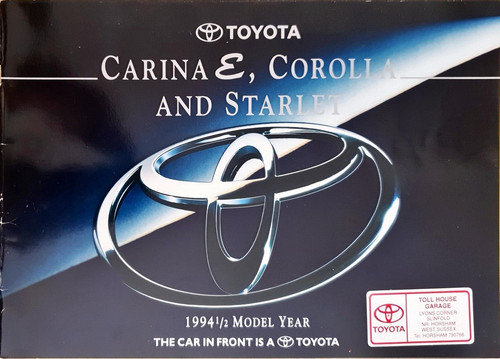 Toyota carina corolla - e,,