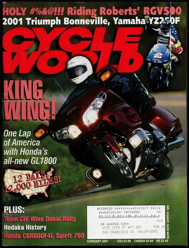 February 2001 cycle world - cycle,