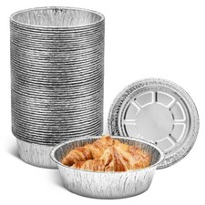 Round Disposable Foil Aluminum