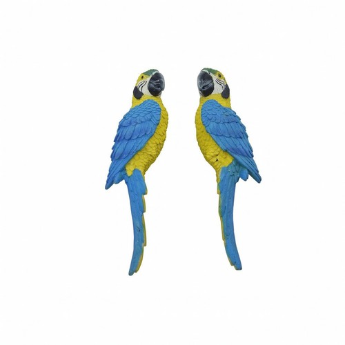 Parrot ornament with perch - ornament,