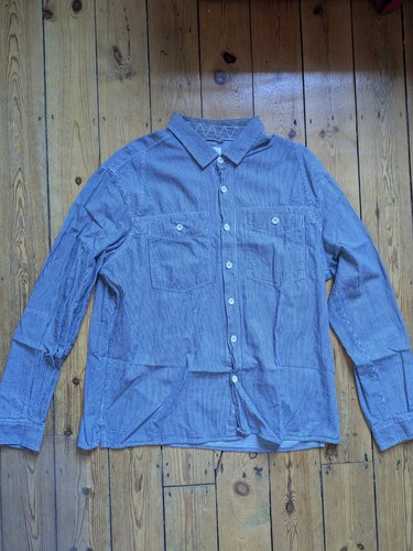Albam hickory stripe shirt - hickory,