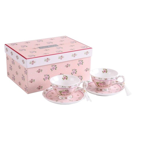 Vintage rose pink coffee tea - vintage,