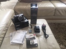 Stunning Boxed Canon PowerShot G7 X MK III Compact Digital Camera Vlog Kit